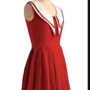 Rachel Antonoff  Crimson & Collars Dress
